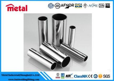 Parlak Titanyum Alaşımlı Boru ASTM B861 Metalik Renk Sigara - Ferromanyetik