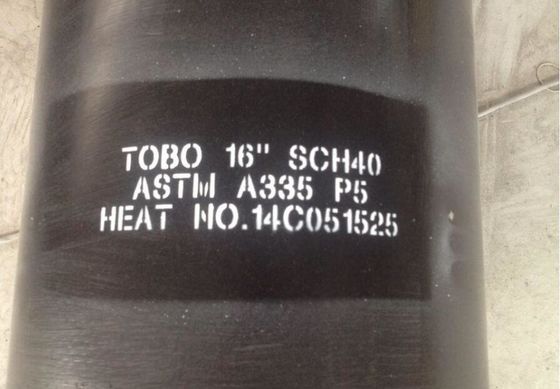 Tavlı Alaşım ASTM A335 P5 P9 Soğuk Çekilmiş Çelik Boru