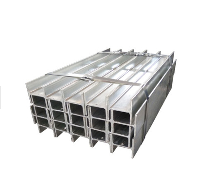 Sanayi için Sıcak Haddelenmiş SS400 Galvanizli Yapısal Çelik H Kirişler