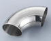 Alüminyum alaşım boru armatürleri ASTM A213 T11 Çeşitli boru uygulamaları için Gümüş SR dirseği 90 derece