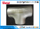 Endüstriyel Alaşımlı Çelik Boru Ek Parçaları BW Eşit Tee ASTM B366 Alaşımlı B UNS N10001