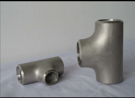 A234 WP91 Alaşımlı Çelik Boru Ek Parçaları Alın Kaynaklı Eşit Tee 6 "SCH40 ASME B16.9