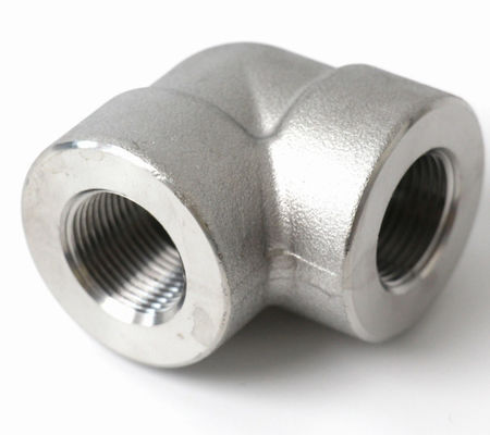 Alaşımlı çelik boru armatürleri 90° Soket kaynak dirseği A182F12 3" SCH60 LR Bağlantı için