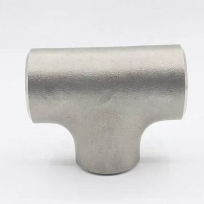 ASTM A312 Süper Dubleks B16.9 304 Paslanmaz Çelik Tee, UNS S31254 (254SMO)