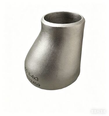 ASTM A403 WP304 Paslanmaz Çelik Boru Ek Parçaları Eksantrik Redüktör Alın Kaynağı 6 "× 3" STD ASME B16.9 Endüstriyel Boru Hattı İçin