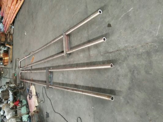 C71500 Bakır Nikel 90/10 U Şekilli Metal Boru 2 "Bağlantı İçin SCH40 8000mm