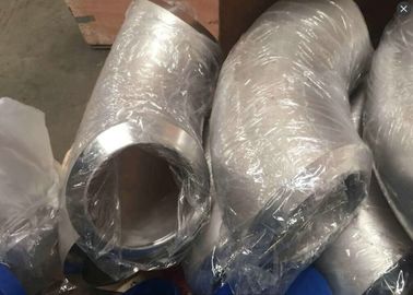 Inconel 718 Alaşımlı Çelik Boru Ek Parçaları 2 * SCH40 90LR Dirsek ANSI B