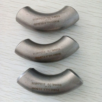 Dirsek 10" STD 90 Derece ASTM A420 WPL3 Düşük Alaşımlı Çelik Boru ve Ek Parçaları