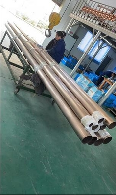Bakır Nikel Boru Monel400 ASTM B467 Dikişsiz Boru Dış Çapı 40" Sch10s