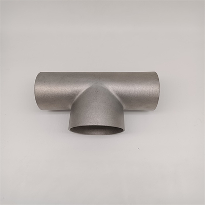 Özelleştirilmiş Boyut Yüksek Kaliteli Nikel Alaşımlı Alın Kaynak Parçaları BW Tee 2 "ASTM B366 WPHC22 ASME B16.9