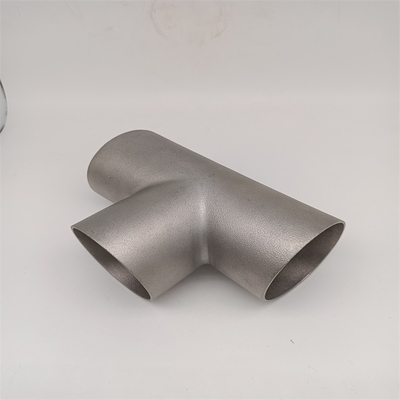 Özelleştirilmiş Boyut Yüksek Kaliteli Nikel Alaşımlı Alın Kaynak Parçaları BW Tee 2 "ASTM B366 WPHC22 ASME B16.9
