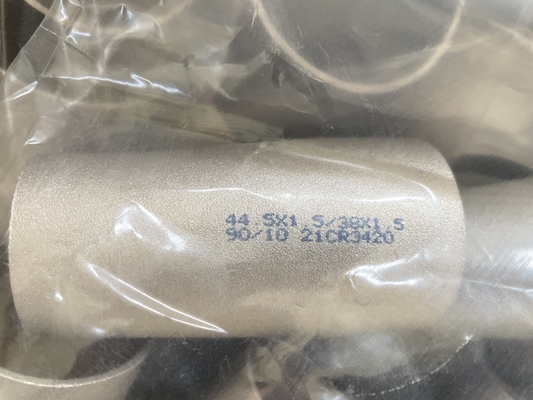 Alaşımlı Çelik Boru Ek Parçaları EŞİT TEE 2&quot; 2.5MM EEMUA 146/1 ASTM B466 UNS C70600 TEE