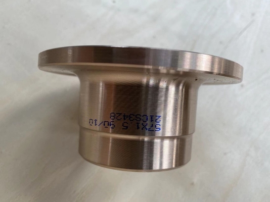 Dubleks Paslanmaz Çelik Boru Ek Parçaları Kısa Tip Saplama Ucu UNS S31254 ASME B16.9 SCH40