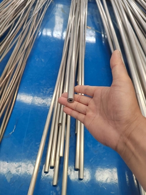 Nikel Alaşımlı Boru ASTM B167 UNS N06600 Alaşımlı Boru Teli Dikişsiz Boru Soğuk Çekilmiş