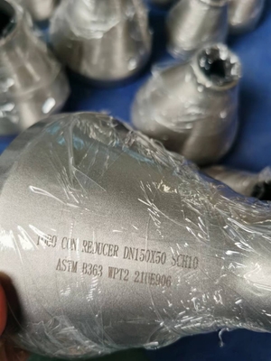 Alaşımlı Çelik Boru Ek Parçaları BW Düşürücü ASME B16.9 12 "SCH80 A234 WP91