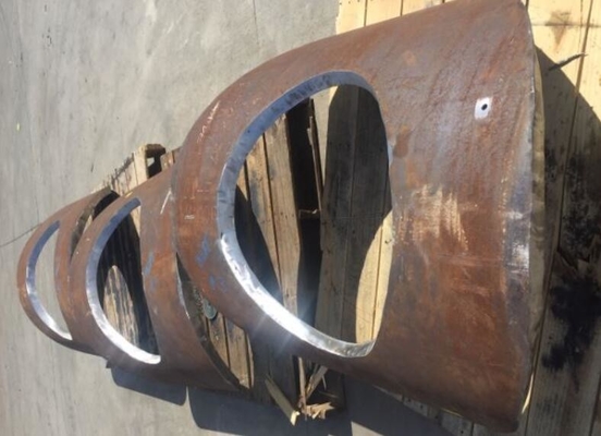ASTM Karbon Çelik Boru Şube Takviye Pedi A516 Gr. 70 Bağlantı için