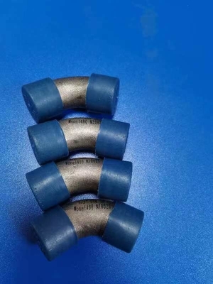 Nikel Alaşımlı Çelik Boru Ek Parçaları 90 LR SMLS Dirsek 5" STD Monel 400 Alın Kaynaklı Bağlantı Elemanı