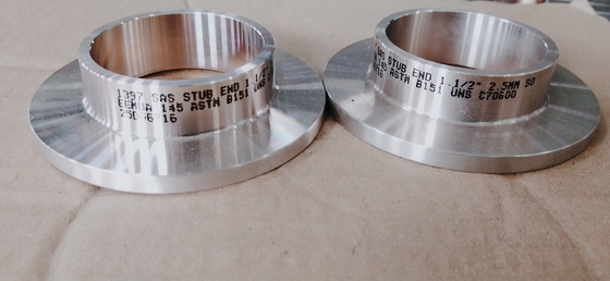 Carpenter 20Cb-3 Kısa Tip Saplama Ucu Alaşımlı Çelik Boru Ek Parçaları ASTM SCH160