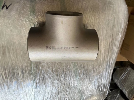Dikişsiz Alın Kaynaklı Hedef Te 8"X8" SCH-80S Hastelloy C22 ASME B16.9 Boru Ek Parçaları