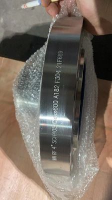 ASTM A182 N06600 Yüksek Güçlü Kaynak Boynuz Flange CL300 RF ASME B16.5
