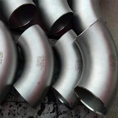 Alaşımlı Çelik Boru Ek Parçaları 90 Dirsek BW TO B16.9 EEMUA 146 SEC.1 8" WT=4,5 Mm Cuni 9010