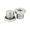 Standart DIN908 G3/8 M12*1.5 A2 A4 Paslanmaz Çelik Erkek Altıgen Boru Tapası