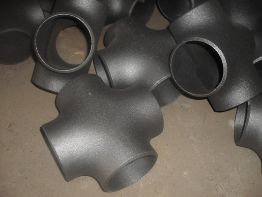 ASTM Paslanmaz Çelik Boru Ek Parçaları BW Çapraz Tee 10&quot; SCH80 A403 WP316/316L ASME B16.9