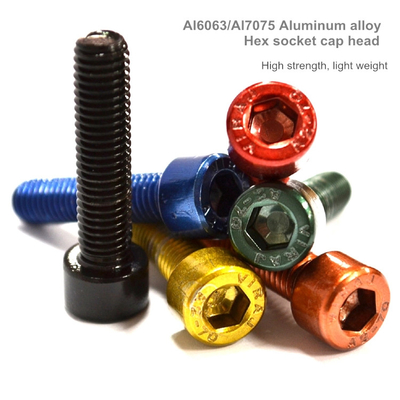 Bağlantı Elemanı Din 912 M3 M4 X 16 Mm Altıgen M5 M6 M36x2 St Siyah Yeşil Renkli Eloksallı Allen Cıvata Alüminyum Vidalar