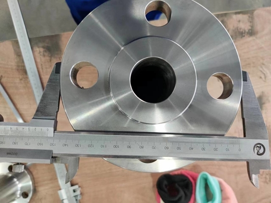 SS Boru Ek Parçaları Flanşı LWN RF 300LBS ASME B16.5 SS316L 1.1/2" X 350mm Flanşlar