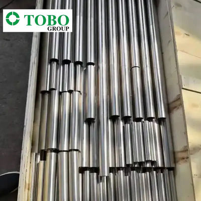 ASTM B338 dikişsiz titanyum alaşım borusu Gr2 Gr5 Gr9 4" SCH40 egzoz borusu