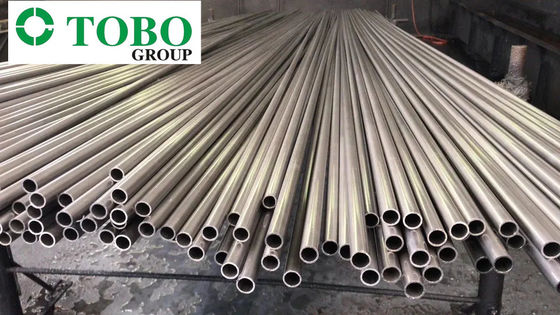 ASTM B338 Gr9 Titanyum Alaşım Yuvarlak Boru 10 Inch 20mm Poçlanmış Sıcak Dolaştırılmış