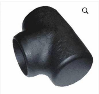 Kaliteli Karbon Çelik Boru Ek Parçaları A234 WPB 3 "SCH40 BW Tee ASME B16.9