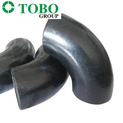 Uzun Yarıçaplı Bükme Alın Kaynaklı Boru Ek Parçaları Karbon Çelik BW Dirsek A420 WPL6 1 1/2 "SCH40