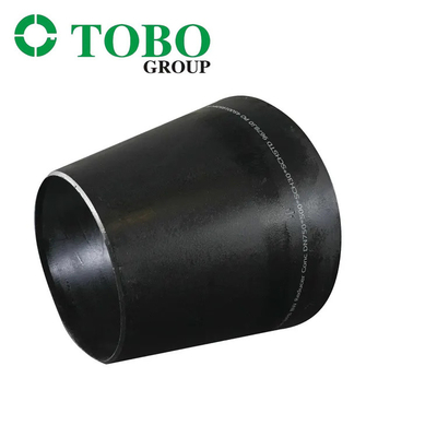 Titanyum Karbon Çelik Boru Ek Parçaları ASTM B363 Ti Gr7 2 '' x 1 '' SCH10S x SCH40S Titanyum Alaşımlı Kalıp Nipeli