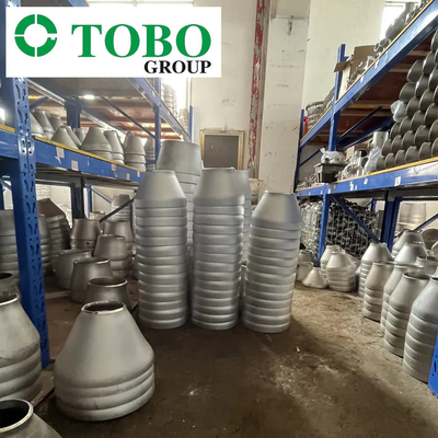 ASTM Nikel Alaşımlı Çelik Boru Ek Parçaları B366 WPNCI 4 '' x 3 '' SCH40 Alın Kaynaklı Konsantrik Redüktör