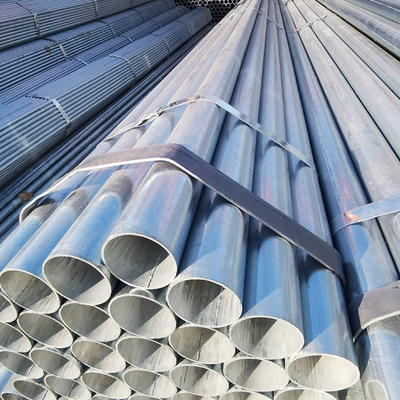 SGCC Galvanizli SCH80 Büyük Orta Küçük Sıfır Spangle ile Sıcak Dip Tüp