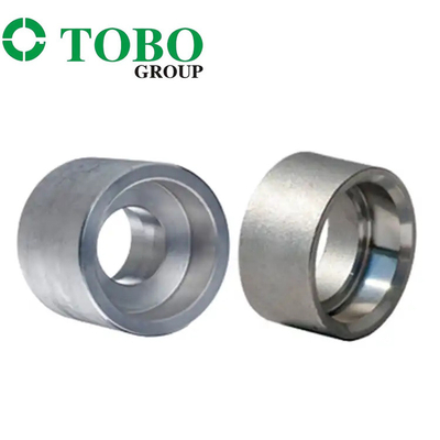 Titanyum Alaşımlı Çelik Boru Ek Parçaları Soket Dövme Ek Parçaları Kaplin Ti Gr.2 1 1/2 &quot;6000 # ASME B16.11