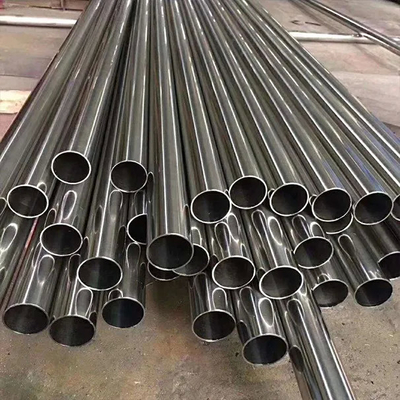Dövme Nikel Bakır Alaşımlı Boru ASTM A240 Monel 400 Yuvarlak Parlak Gümüş Alaşımlı Boru