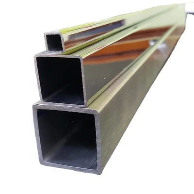 ASTM B337 Inconel 600 601 625 690 Nikel Alaşımlı Boru Parlak Kaynaklı Kare Çelik Boru