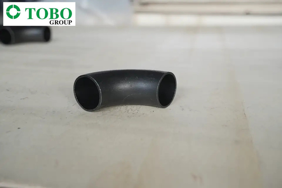 TOBO Gümrüklü Boyut A234 WP5 Alaşımlı Çelik Boru Ek Parçaları / 90 Derece Kaynaklı Dirsek