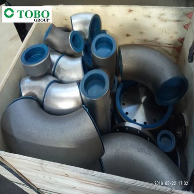 Alaşımlı Çelik Boru Ek Parçaları Dirsek 90 DN250 A335 P11 P22 WB36 P91 P92 Schedule40 Boru