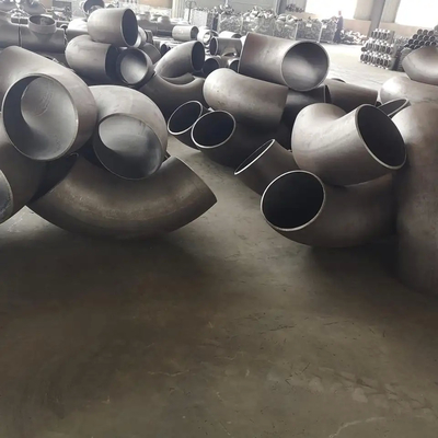 ASTM A234 WP22 Alaşımlı Çelik Boru Ek Parçaları Alın Kaynaklı 90 Derece LR Dirsekler 1/2 "SCH40