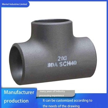 Alın Kaynaklı Ek Parçaları Hastelloy C276 Redüksiyon Tee S32750 5 X 4 ASME B16.9