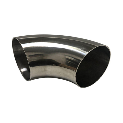 Metal Nikel Alaşım Inconel 625 En İyi 45 Derece Kıç Kaynak Ellük ASME B16.9 Özel Boyut Gümüş