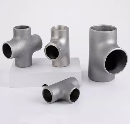 Bw Tee Sch 40s Boyutlar ASME B16.9 ASTM A312-Gr-Tp-316L SS Eşit Tee