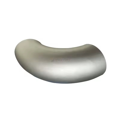 Metal Nikel Alaşım Inconel 600 Yüksek Kalite 45 Derece Dirseği Kıç Kaynakları ASME B16.9 Özel Boyut
