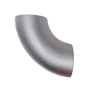 Metal Nikel Alaşım Inconel 600 Yüksek Kalite 45 Derece Dirseği Kıç Kaynakları ASME B16.9 Özel Boyut