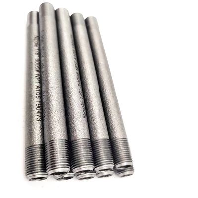 ASTM A234 Alaşımlı çelik dikişsiz boru armatürleri Siyah Boyalı dirsekler Tees Redüktörler Kapaklar