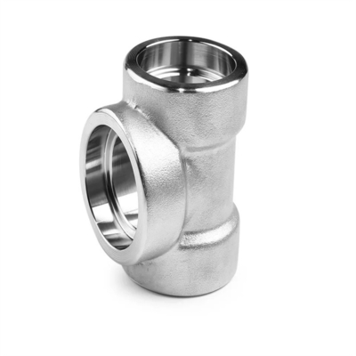 ASME/ANSI Karbon Çelik Paslanmaz Çelik Yüksek Basınç Düzeyi Soket Kaynak Tee Endüstriyel Sınıf Soket Boru Fittings