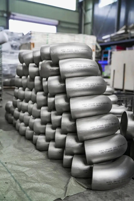 ASME B16.9 A234 SCH 40 STD 90 Derece MS 1.5D Uzun Yarıçaplı Butt kaynaklı karbon çelik boru armatürleri